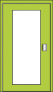 Bloc porte entrée immeuble Modèle Clarté Sécurité Renforcée