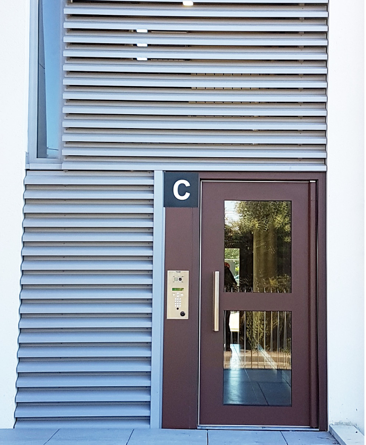 Portes Cib'AEV, modèle Duo